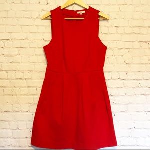 Madewell red dress